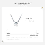 925 Silver Cuba Necklace Pendant Clear CZ Wedding Fine Jewelry