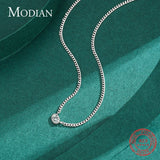 925 Silver Cuba Necklace Pendant Clear CZ Wedding Fine Jewelry