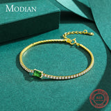 925 Silver CZ Bracelet For Women Wedding Jewelry