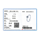 925 Silver Sparkling Clear CZ Rings For Women Wedding