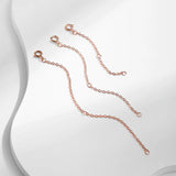 925 Silver Chain Lobster Clasp DIY Necklace Jewelry Making Accessory