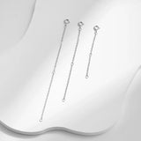925 Silver Chain Lobster Clasp DIY Necklace Jewelry Making Accessory