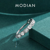 925 Silver Clear Zirconia Wedding Engagement Ring