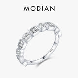 925 Silver Clear Zirconia Wedding Engagement Ring