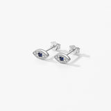 925 Silver Tiny Eye's Stud Earrings for Women