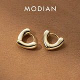 925 Silver Hearts Hoop Earrings Fine Jewelry