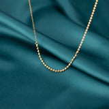 925 Sterling Silver Ball Pendant Necklace for Women