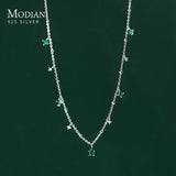 925 Silver Zirconia Choker Necklace for Women