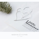 925 Sterling Silver Big Hoop Earrings For Women Wedding