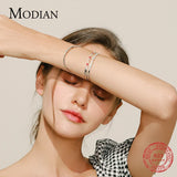 925 Sterling Silver Enamel Heart Bangle Bracelet