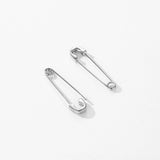 925 Silver Brooch Stud Earrings Punk Women's Party Jewelry Gift