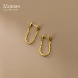 925 Silver Sparkling Ear Studs Wedding Jewelry