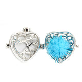 6pcs Heart Retro Jewelry Hollow Essential Oil Diffuser Pendants