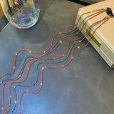 Colorful Rhinestone Hair Pins Tassel Clips Chain Headdress Women Accessory