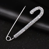 Crystal Lapel Pin for Men Women Classic Brooch