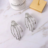 Crystal Skeleton Hand Hairpins