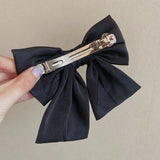 Crystal Bow Hair Clip Barrettes for Women Girls