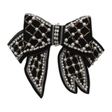 Crystal Bow Hair Clip Barrettes for Women Girls
