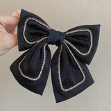 Crystal Bow Hair Clip Barrettes for Women Girls