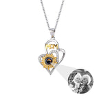 MOM Sunflowers Photo Necklace Pendant Jewelry