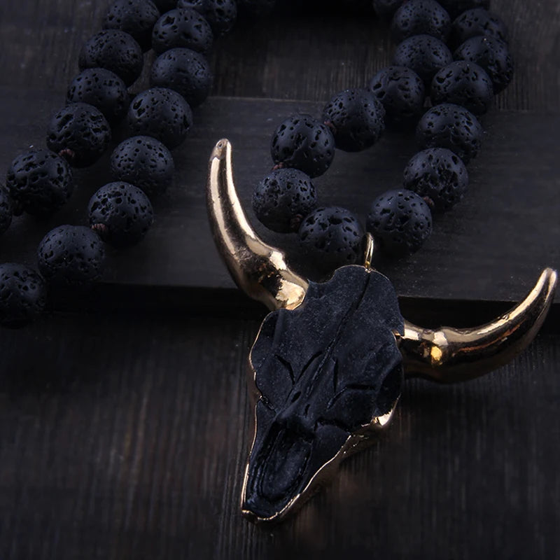 Bohemian Stone Pendant Necklace For Women