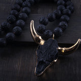 Bohemian Stone Pendant Necklace For Women