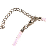 MOON GIRL 10MM Crystal Choker Necklace Beaded Yoga Bib Collier Femme
