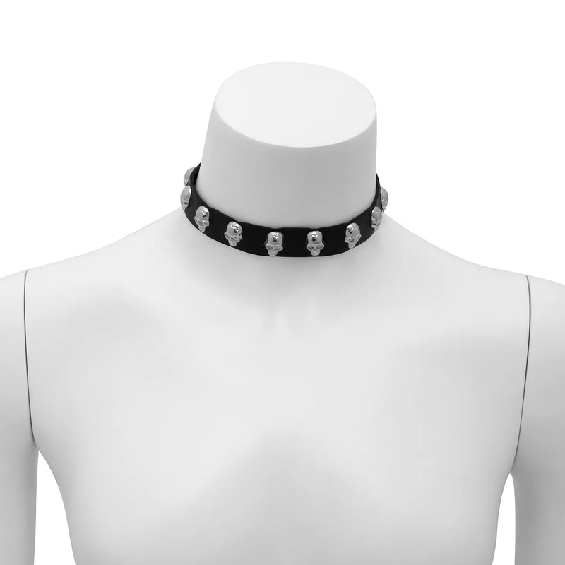 Women's Punk Choker Neck Necklace Gothic Chain Necklace