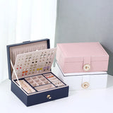 Jewerly Organizer Box Travel Storage Case Women Display Holder Gift Boxes