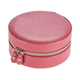 Travel Size 2-Layer Jewelry Organizer Box with Mirror
