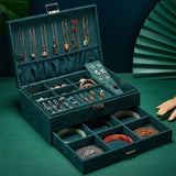 MOONLAY Velvet Jewelry Boxes Flannel Jewellery Storage Earrings Rings Necklace