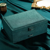 MOONLAY Velvet Jewelry Boxes Flannel Jewellery Storage Earrings Rings Necklace