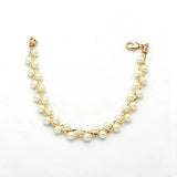 Austrian Crystal Pearl Bracelet - Women's Gift