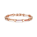 Bohemia Rose CZ Bracelet for Women