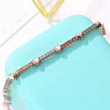 Bohemia Rose CZ Bracelet for Women