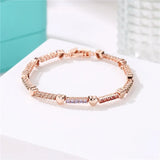 Bohemia Rose CZ Bracelet for Women