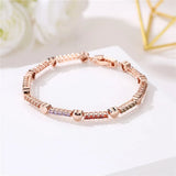 Bohemia Rose CZ Bracelet for Women