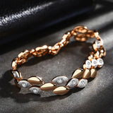 Rose Crystal Bracelet Vintage for Women Gift