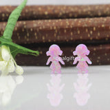 8*13mm Synthetic Opal Pendant for Necklace - Many Colors - Gem Stone Charm