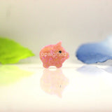 OP58 Light Pink Animal PigFire Opal 11x12mm Little Pig Opal Stone Synthetic