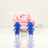 8.5*13mm Synthetic Opal Girl Pendant For DIY Necklace
