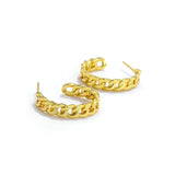 925 Sterling Silver Hollow Chain Earrings Women Mother's Jewelry Gift