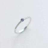 925 Silver Zircon Ring Women's Wedding Jewelry