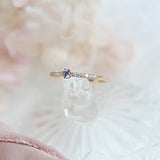 925 Silver Zircon Ring Women's Wedding Jewelry