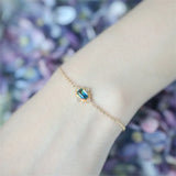 925 Silver Zircon Vintage Bracelet for Women