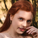 925 Silver Lightning C Earrings Wedding Jewelry