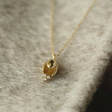 925 Silver Sweet Tulip Necklace Romantic Wedding Jewelry