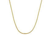 925 Sterling Silver Snake Bone Chain Women Necklace