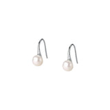 925 Silver Pearl Stud Earrings Women High Quality Jewelry Gift