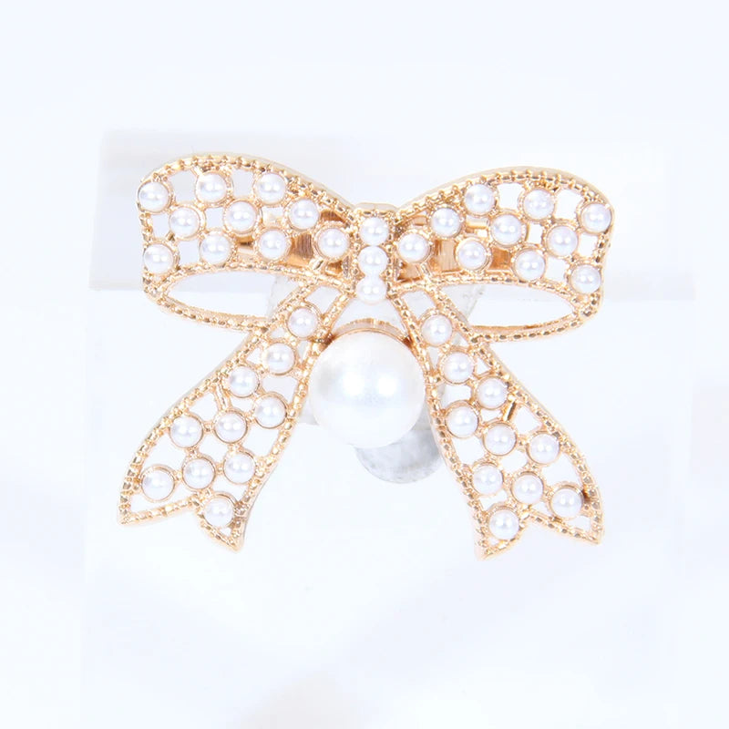MOZOG Bow Brooch Ultralight Women Ornament Lapel Pin Jewelry